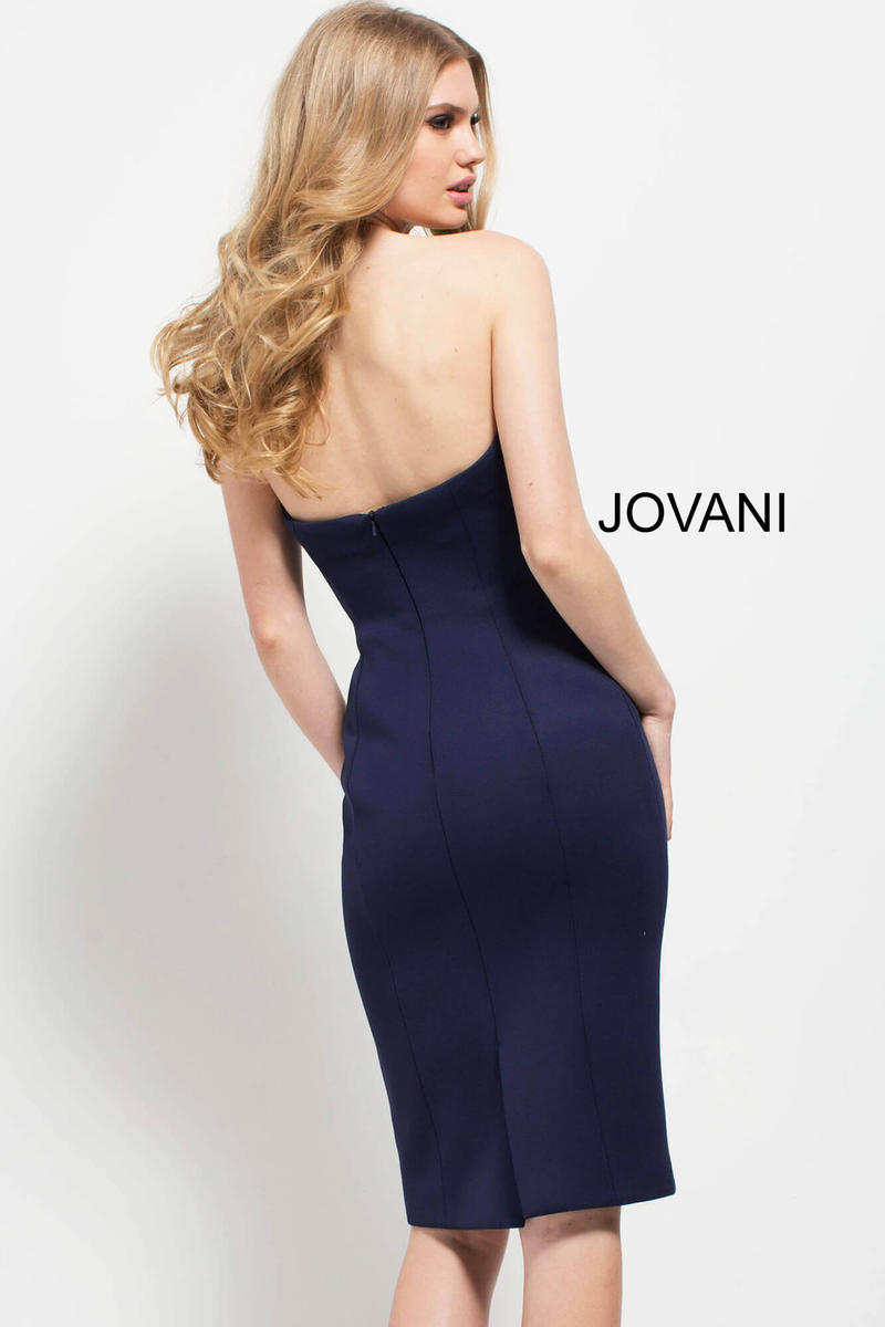Jovani Short & Cocktail 49901DLO - Navy