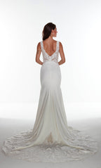 Alyce Black Label Dress 5065 - Diamond White