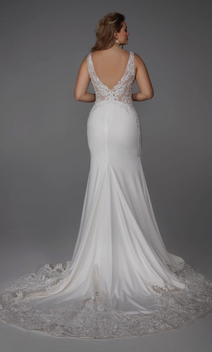 Alyce Black Label Dress 5065 - Diamond White