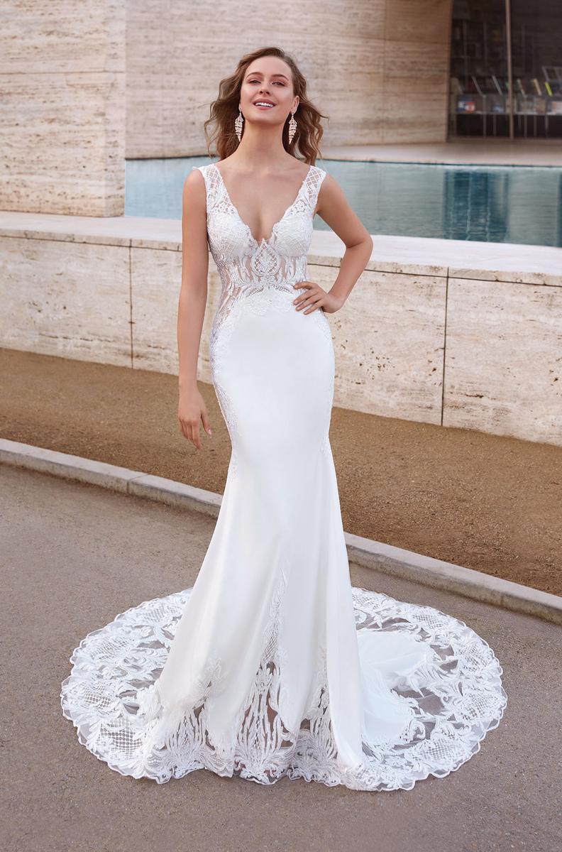 Alyce Black Label Dress 5065 - Diamond White