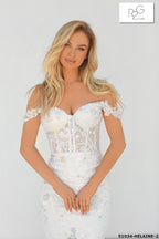 Tarik Ediz Prom 51034 - Ivory