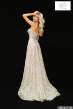 Tarik Ediz Prom 51126 - Gold