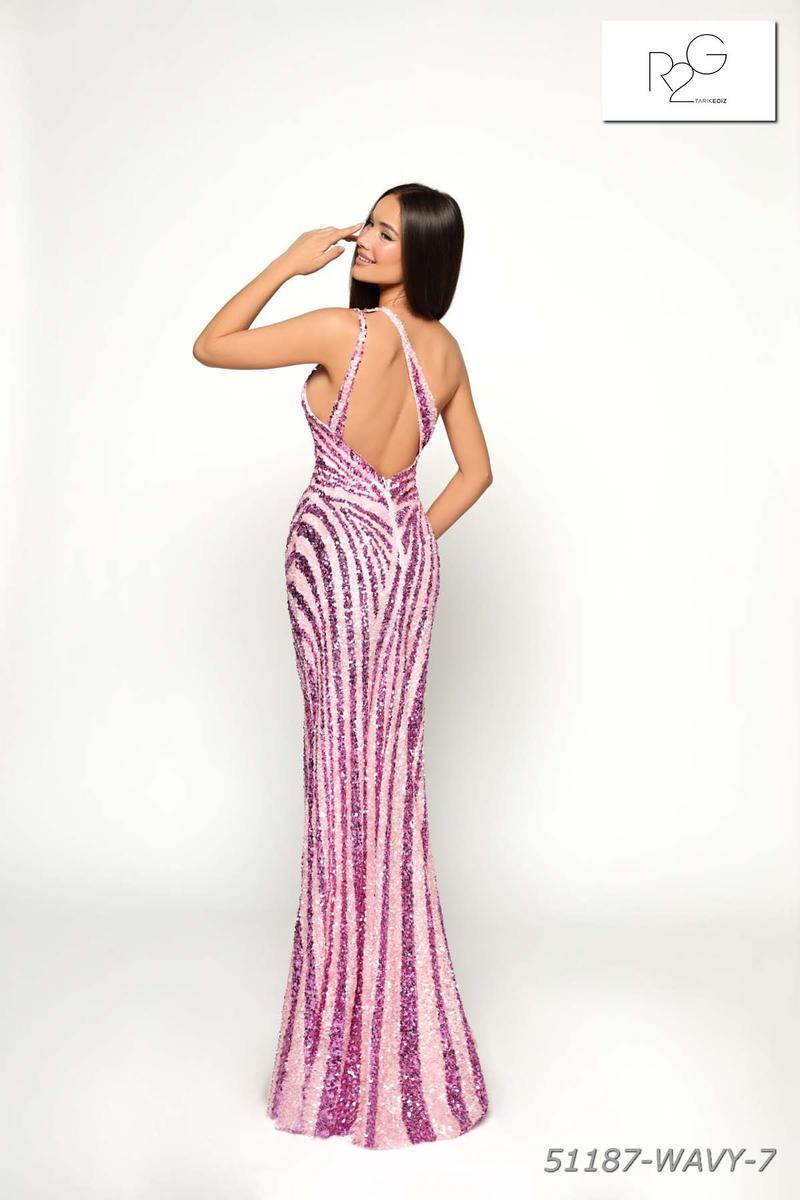Tarik Ediz Prom 51187 - Pink/Fuchisia