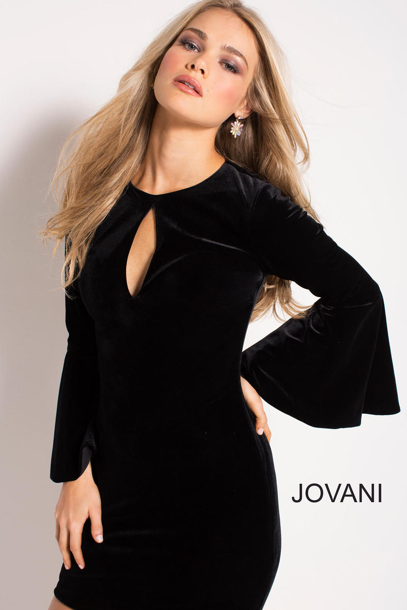 Jovani Short & Cocktail 51451 - Black