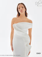 RG2 by Tarik Ediz Dress 52029 - Ivory