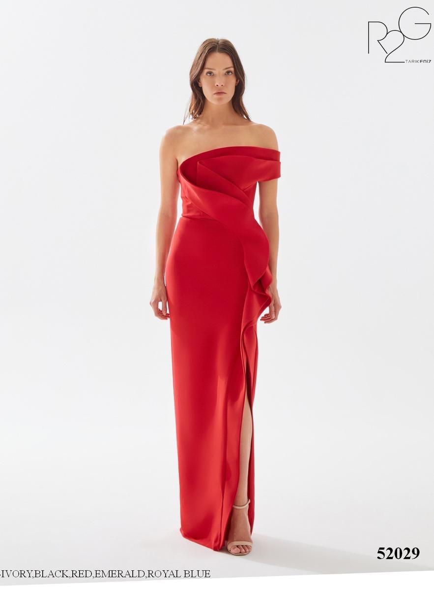RG2 by Tarik Ediz Dress 52029 - Red