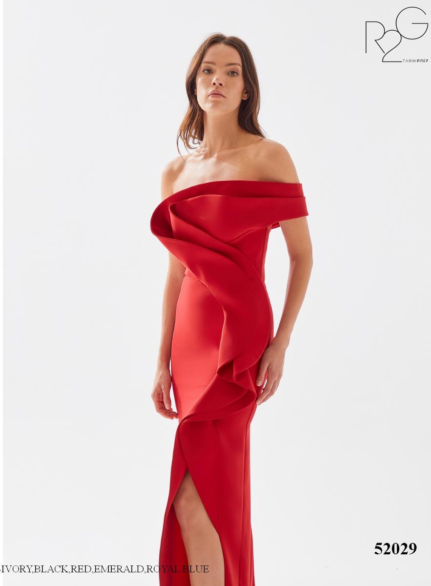RG2 by Tarik Ediz Dress 52029 - Red