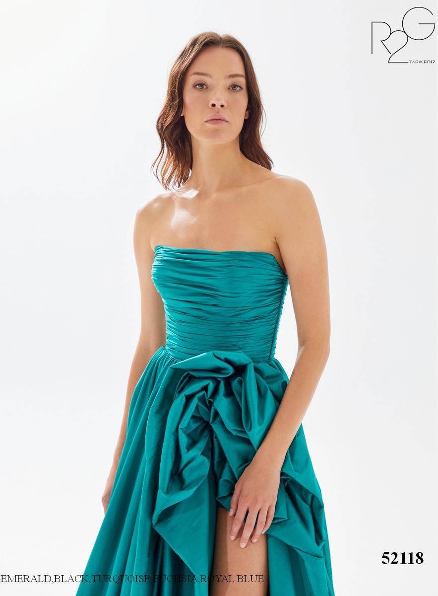 RG2 by Tarik Ediz Dress 52118 - Emerald