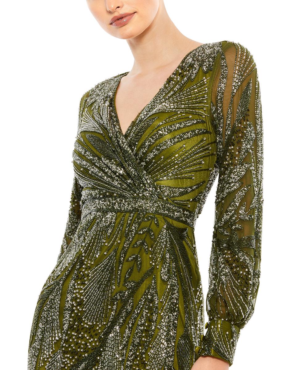 Cocktail by Mac Duggal Dress 5295 - Mocha