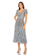 Cocktail by Mac Duggal Dress 5434 - Silver