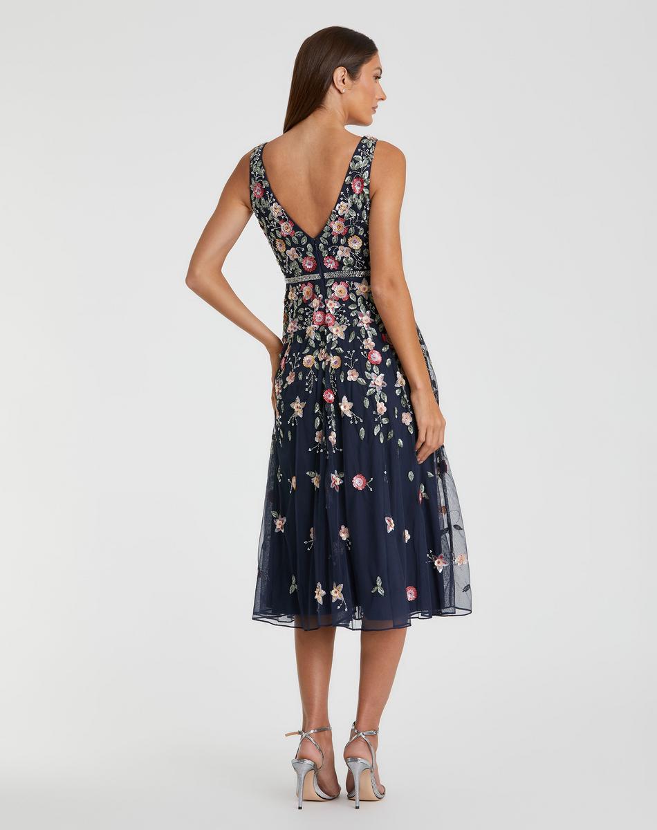 Cocktail by Mac Duggal Dress 5527 - Midnight Multi