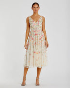 Cocktail by Mac Duggal Dress 5527 - Nude Multi