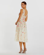 Cocktail by Mac Duggal Dress 5527 - Nude Multi