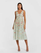 Cocktail by Mac Duggal Dress 5527 - Sage Multi
