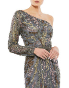 Cocktail by Mac Duggal Dress 5534 - Charcoal
