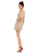 Cocktail by Mac Duggal Dress 5537 - Blush Multi