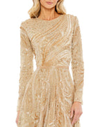 Cocktail by Mac Duggal Dress 5572 - Latte
