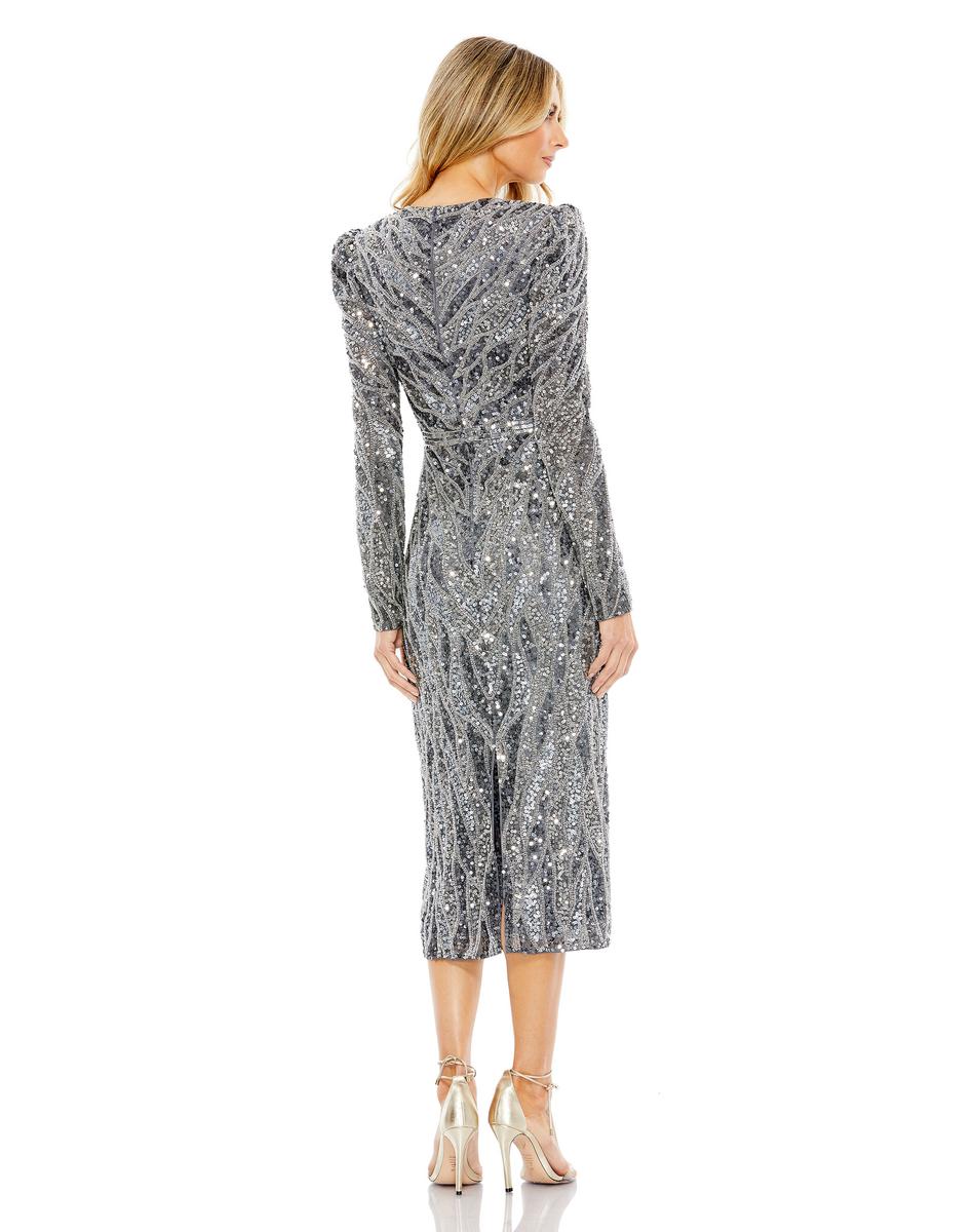 Cocktail by Mac Duggal Dress 5574 - Charcoal