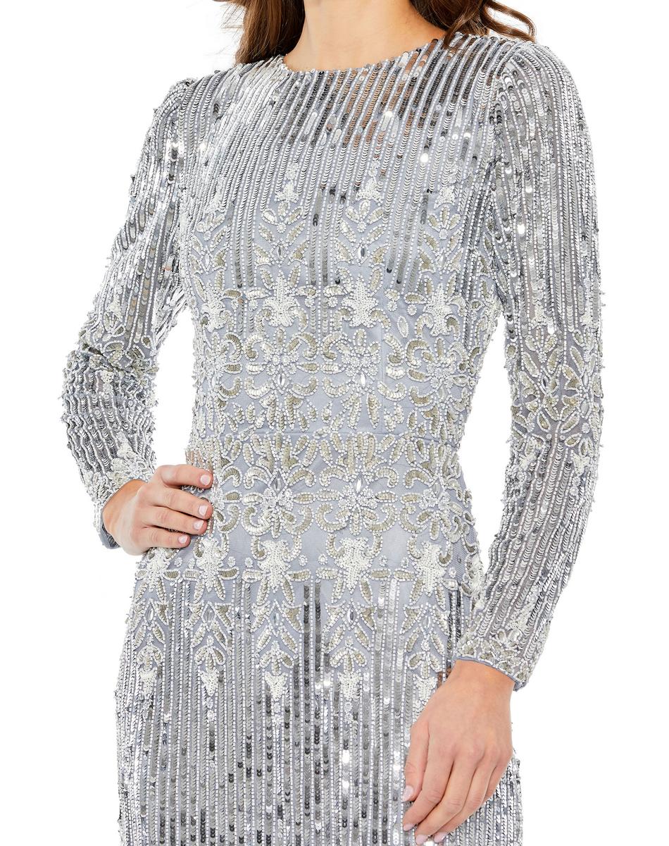 Cocktail by Mac Duggal Dress 5576 - Platinum