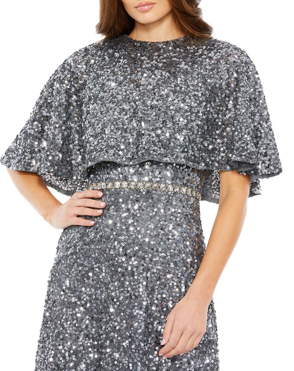 Cocktail by Mac Duggal Dress 5577 - Charcoal