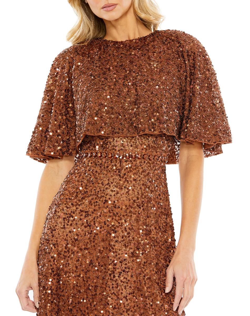 Cocktail by Mac Duggal Dress 5577 - Copper