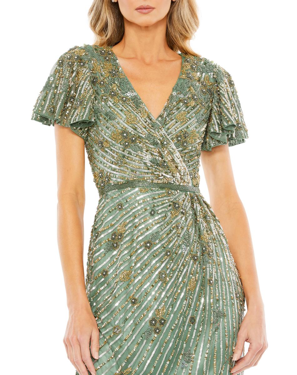 Cocktail by Mac Duggal Dress 5582 - Sage