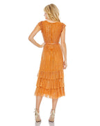 Cocktail by Mac Duggal Dress 5585 - Burnt Orange