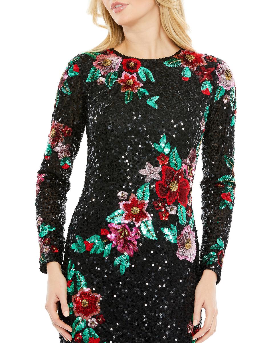 Cocktail by Mac Duggal Dress 5596 - Black Multi