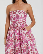 Cocktail by Mac Duggal Dress 56092 - Pink Multi