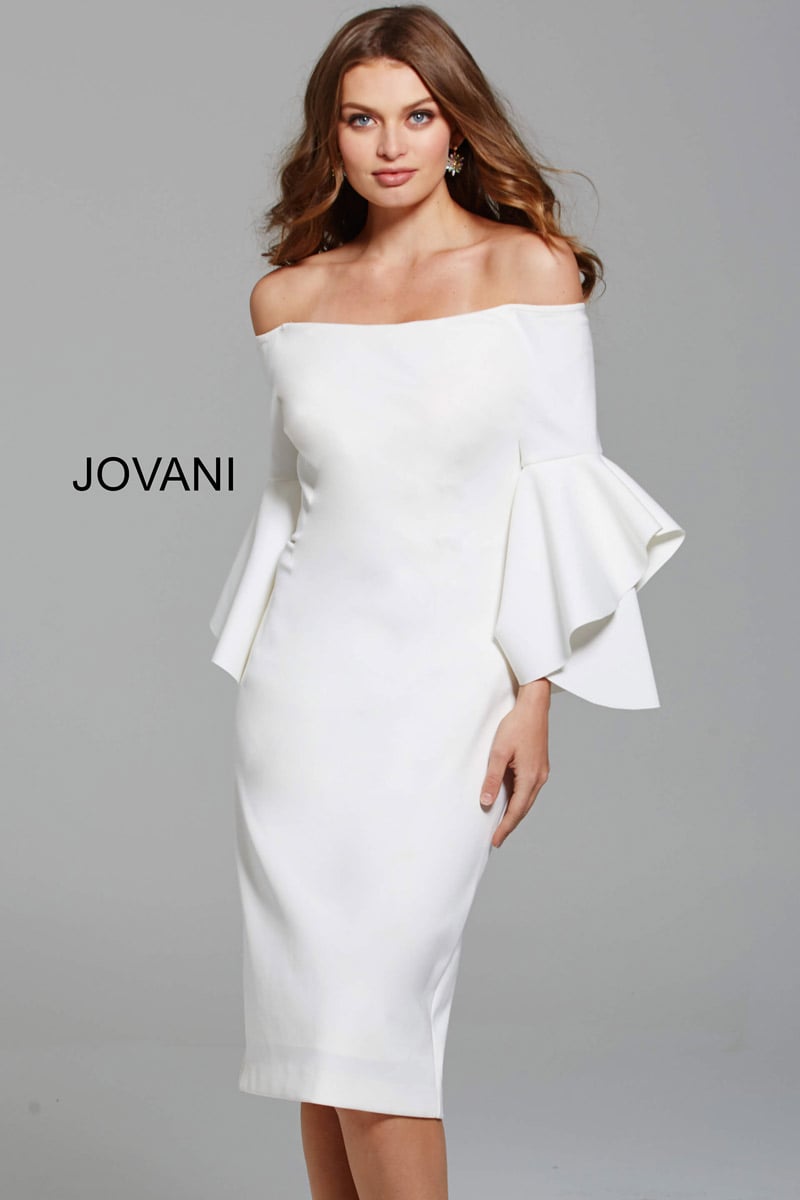 Jovani Short & Cocktail 57064 - White