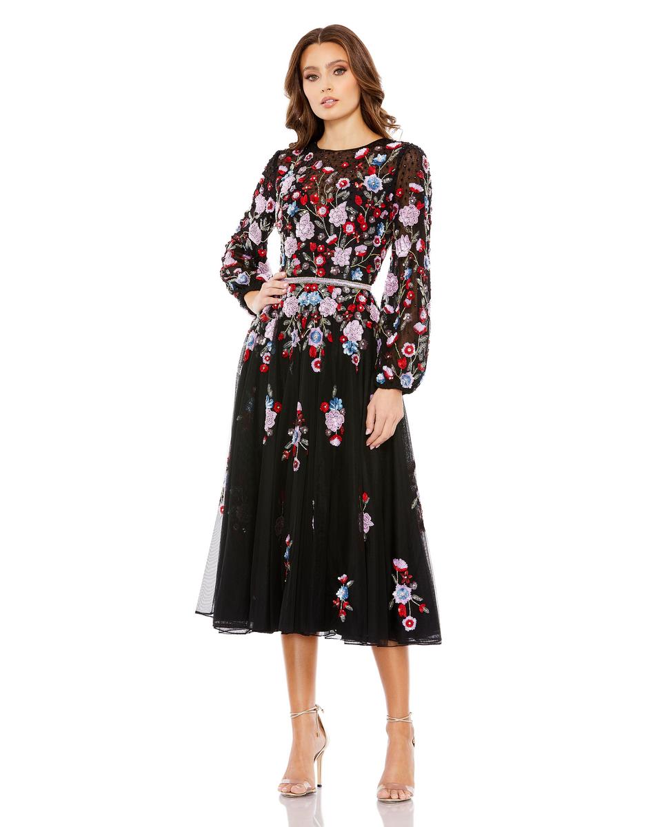 Cocktail by Mac Duggal Dress 5712 - Black Multi