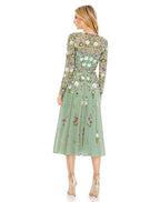Cocktail by Mac Duggal Dress 5716 - Sage Multi