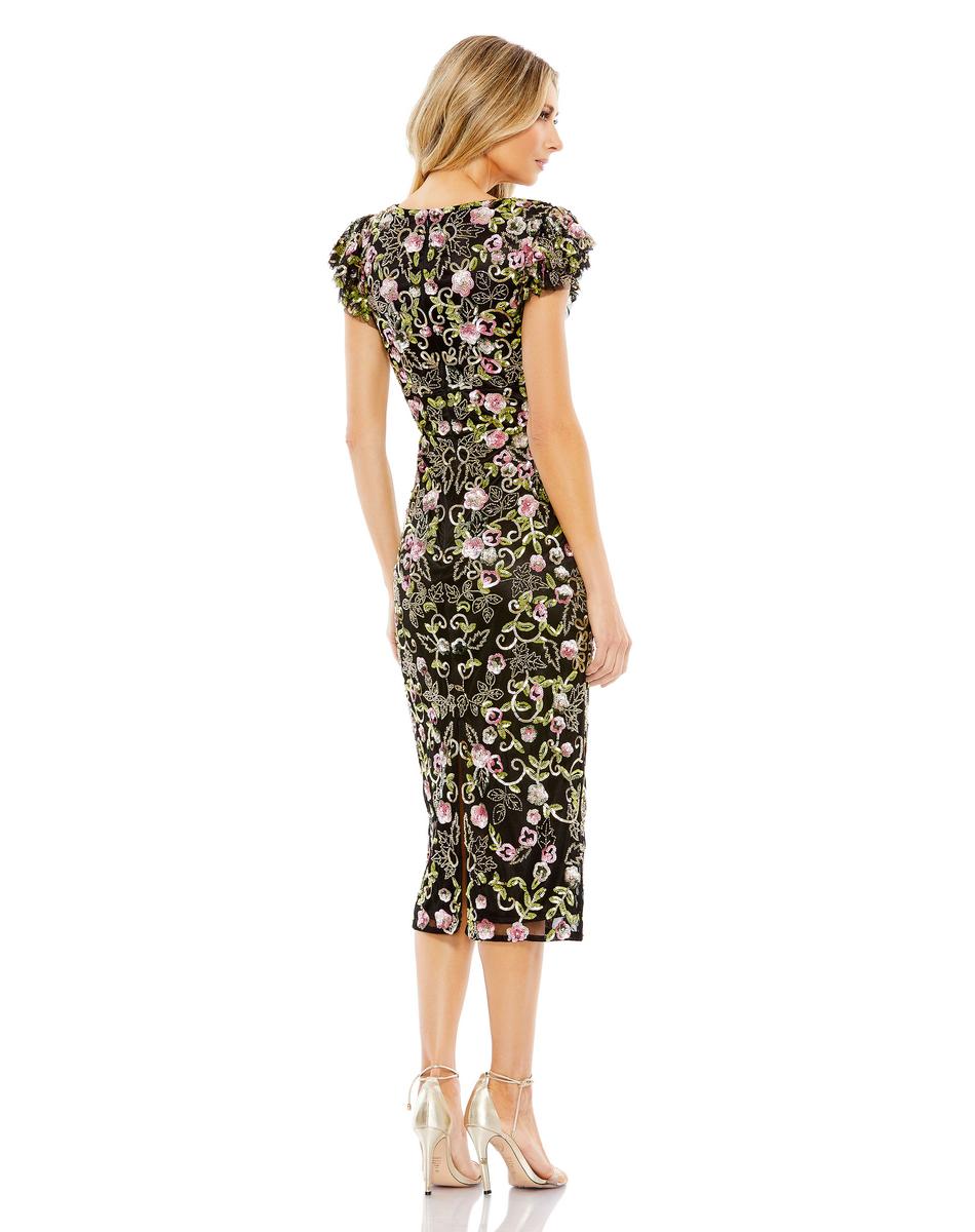 Cocktail by Mac Duggal Dress 5722 - Black Multi