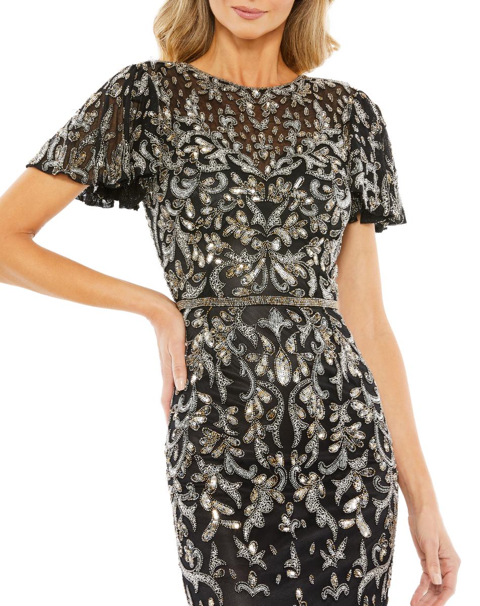 Cocktail by Mac Duggal Dress 5727 - Black Multi