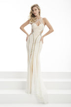 Jasz Couture Dress 5902 - Ivory