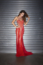 Jasz Couture Dress 5902 - Red