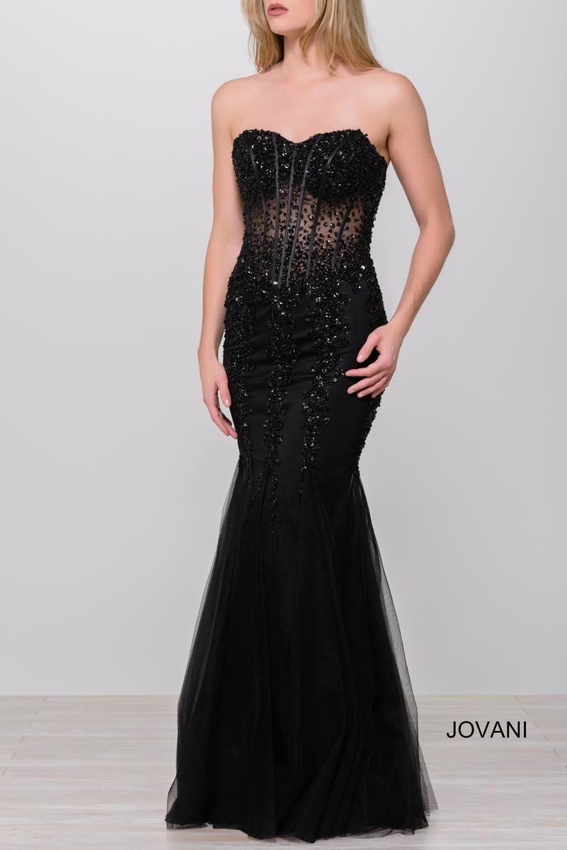 Jovani Prom 5908 - Black/Black