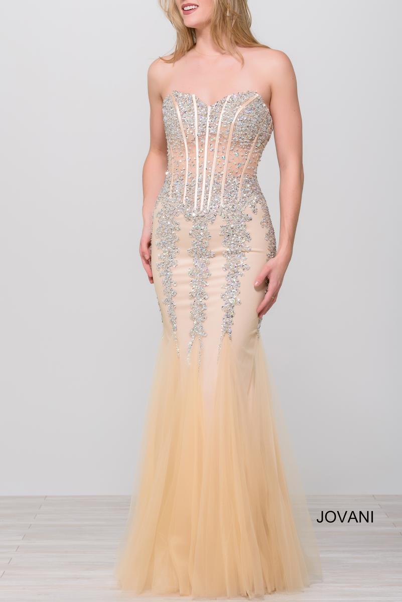 Jovani Prom 5908 - Champagne/Blush
