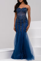 Jovani Prom 5908 - Navy/Navy