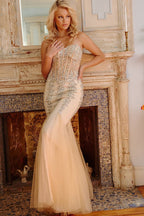 Jovani Prom 5908 - Cream