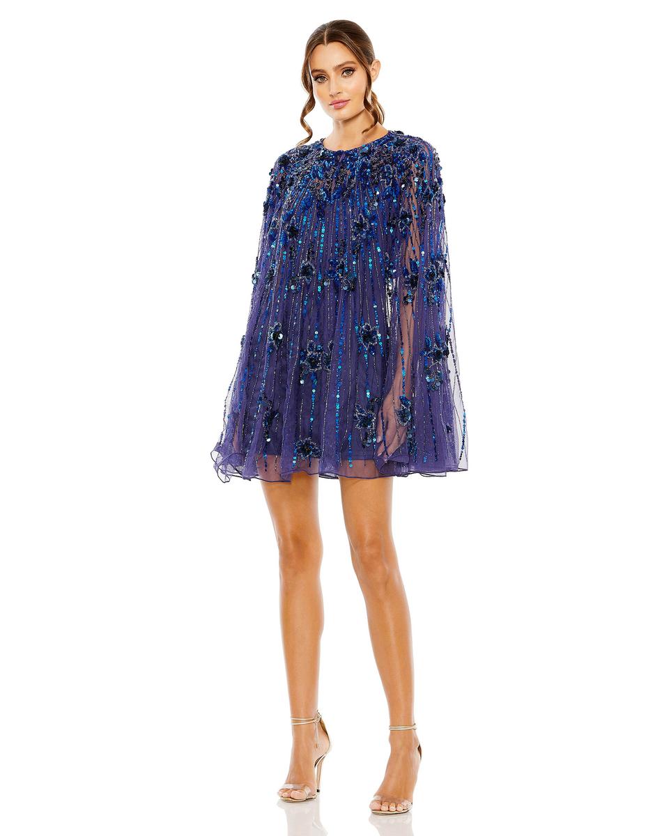 Cocktail by Mac Duggal Dress 5917 - Cobalt