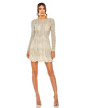 Cocktail by Mac Duggal Dress 5923 - Silver Nude