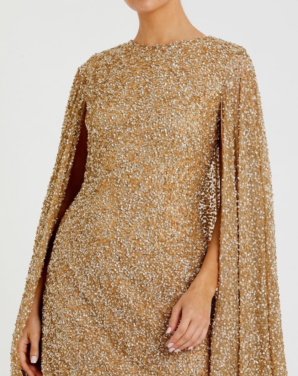 Cocktail by Mac Duggal Dress 5931 - Gold