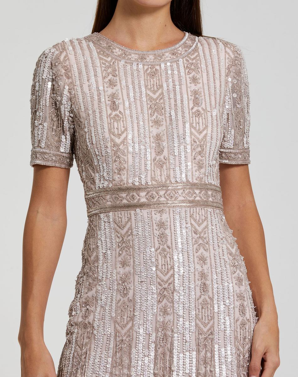 Cocktail by Mac Duggal Dress 5980 - Blush
