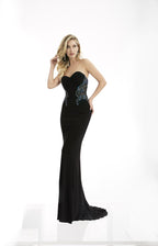Jasz Couture Dress 5982 - Black