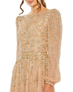 Cocktail by Mac Duggal Dress 5990 - Taupe