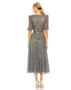 Cocktail by Mac Duggal Dress 5995 - Pewter