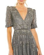 Cocktail by Mac Duggal Dress 5995 - Pewter