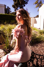 Nicole Bakti Dress 7038 - Rose Gold