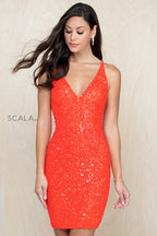 Scala Dress 60060 - Neon Orange